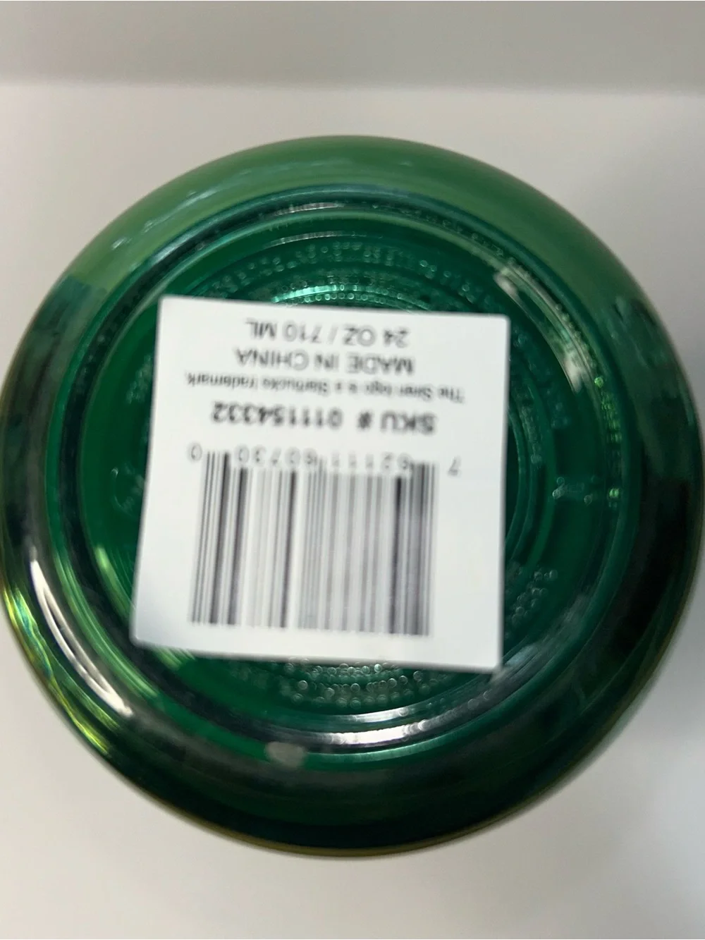 NEW Starbucks Green Apron Cup 2024 Employee EXCLUSIVE 24 oz Plastic Tumbler